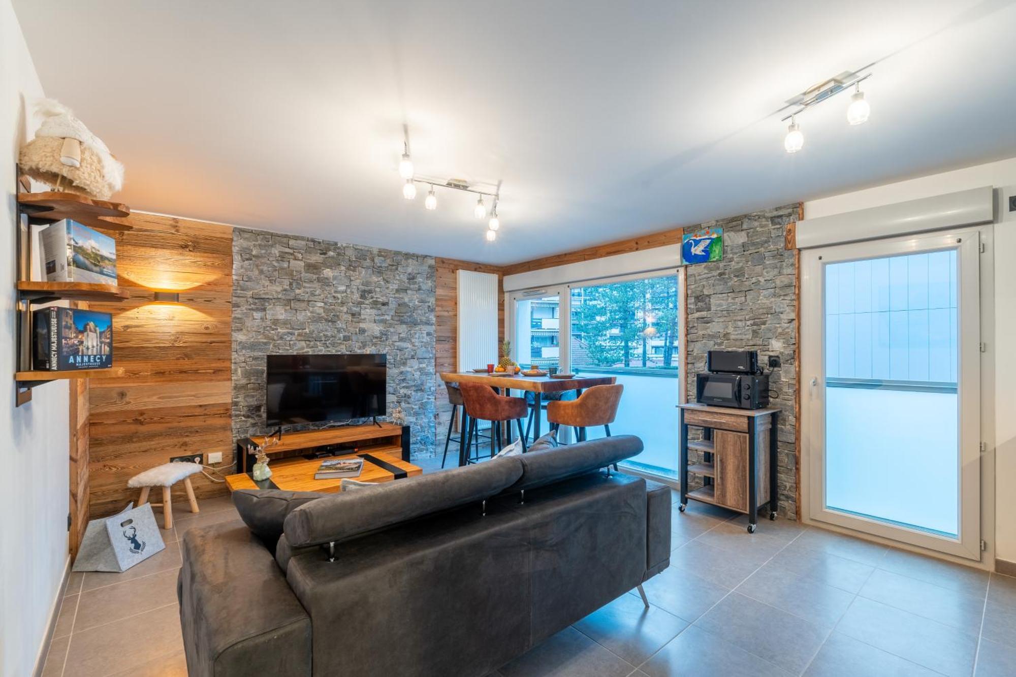 Charmant Appartement A 5 Minutes A Pied De La Vielle Ville Annecy Avec Parking Prive المظهر الخارجي الصورة